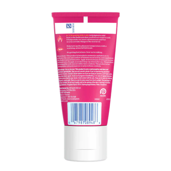 K-Y Warming (Jelly) • Water Lubricant