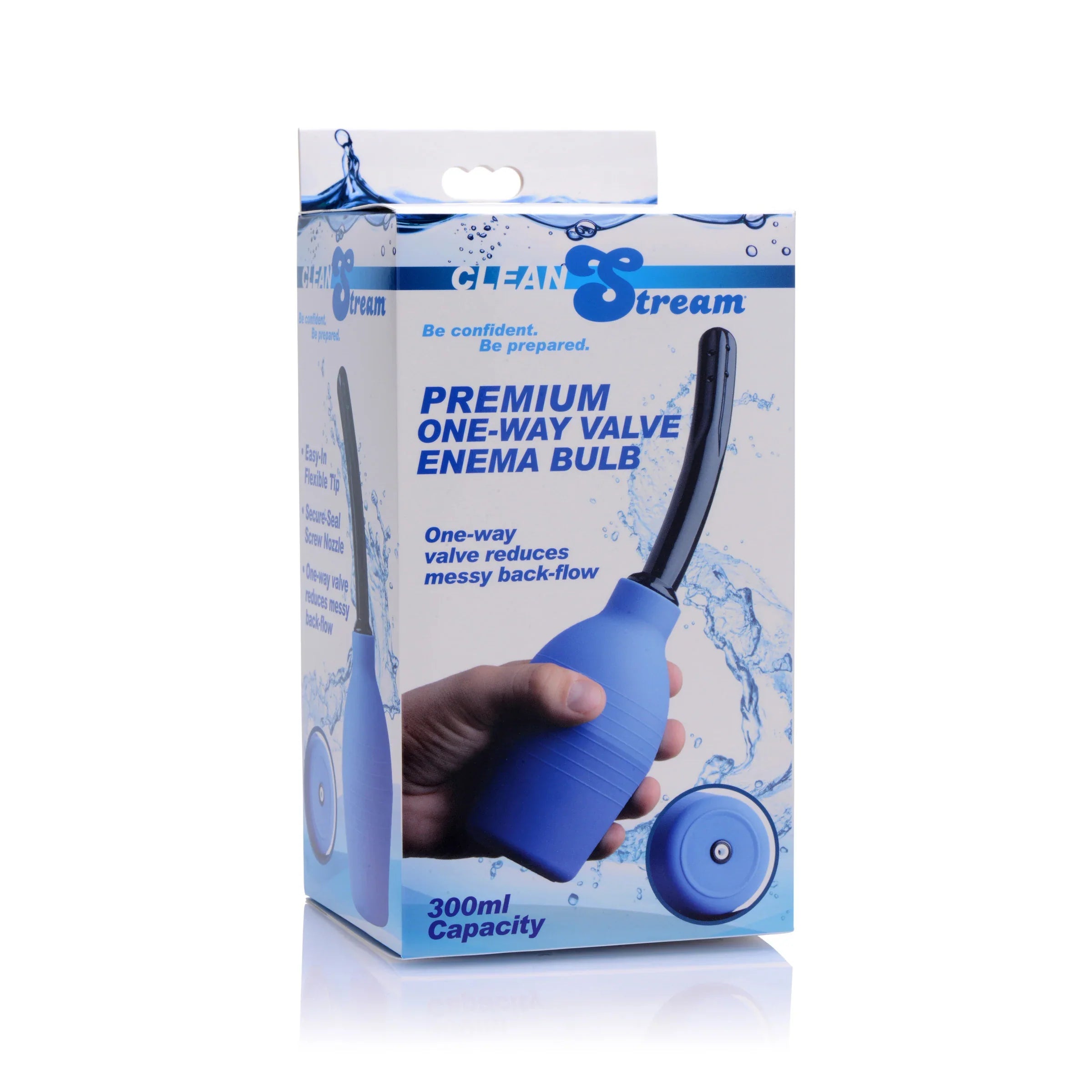 CleanStream Premium One-Way Enema Douche • Anal Cleansing System