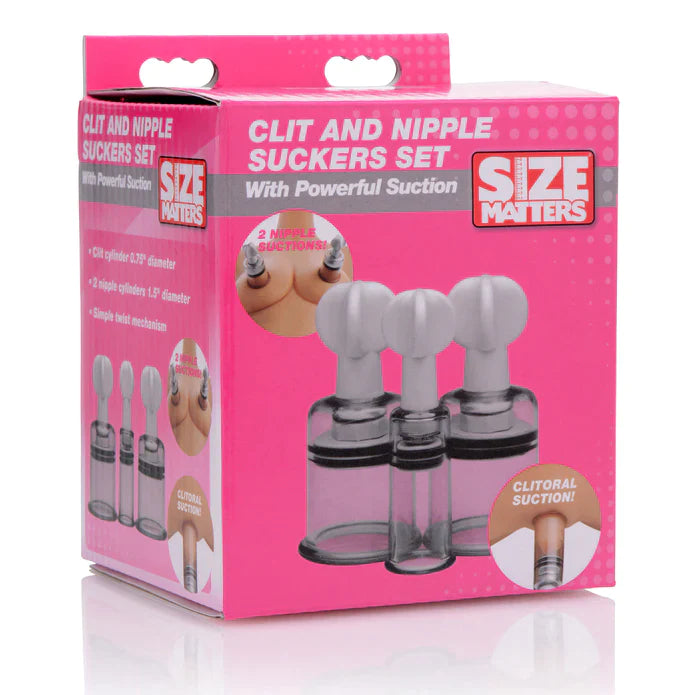 Size Matters Clit & Nipple Suckers • Nipple or Pussy Pump