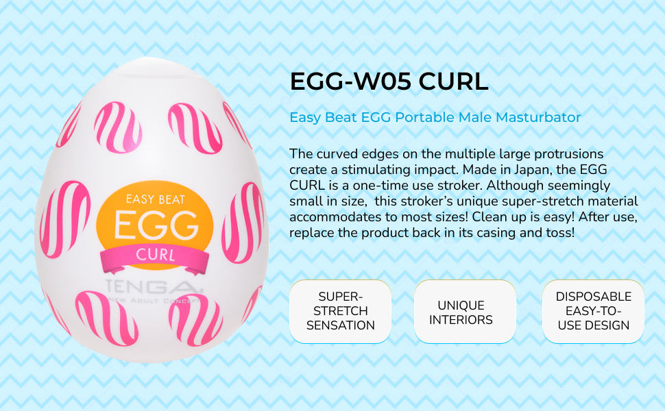 TENGA Egg (Wonder Edition) • 360° Textured Stroker